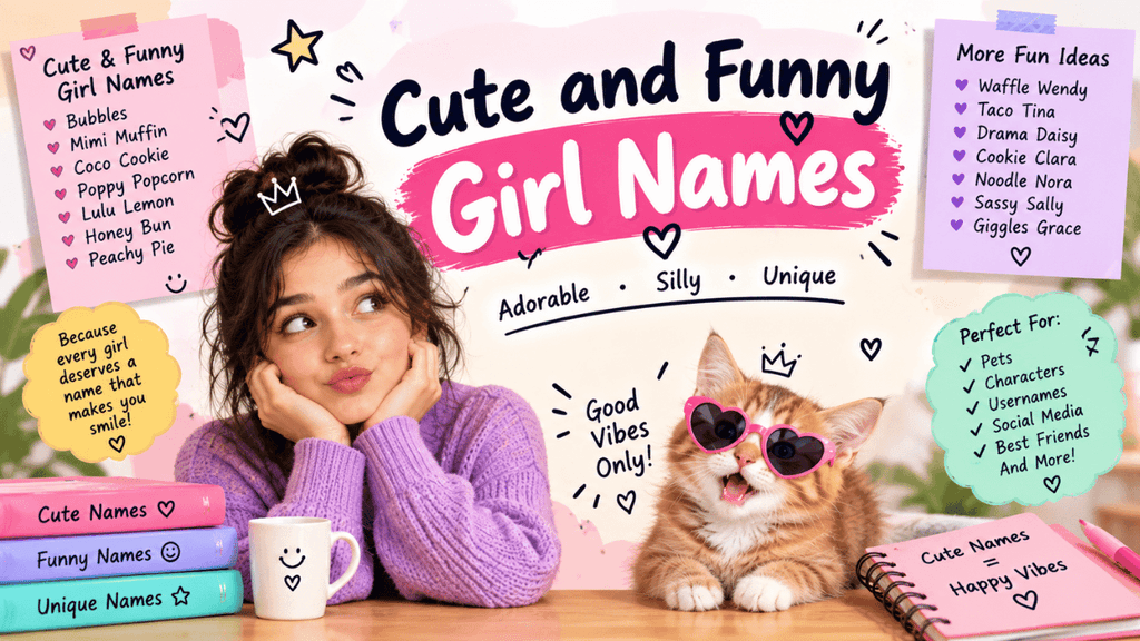 Cute and Funny Girl Names