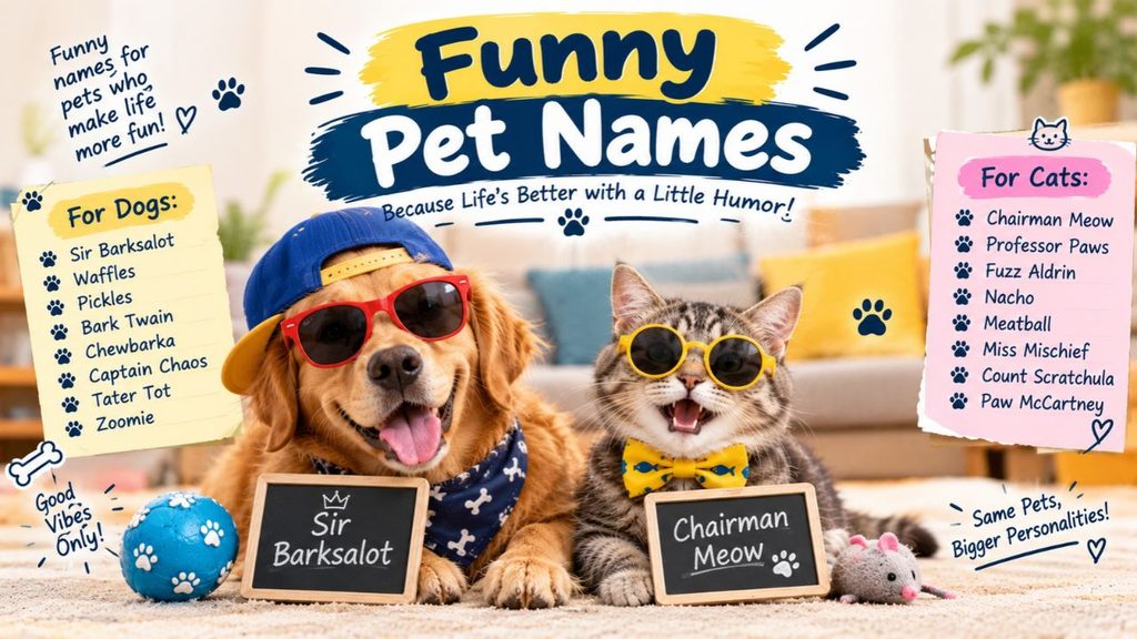 Funny Pet Names