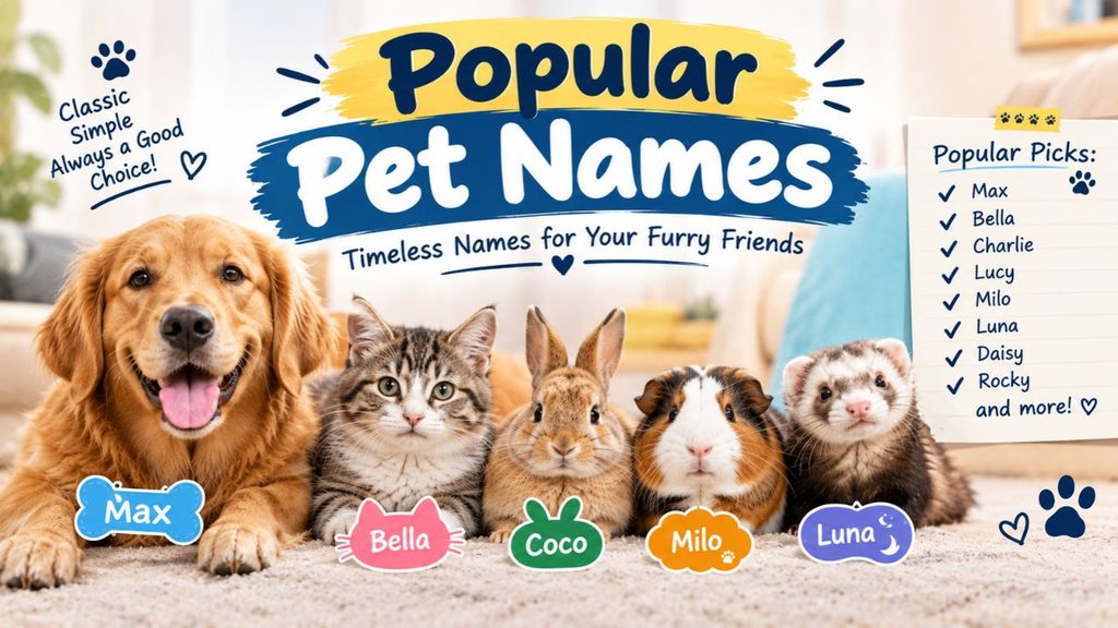 Popular Pet Names